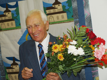 Aleksander Krull viis aastat tagasi oma 85. sünnipäeval. Foto: JOOSEP AADER