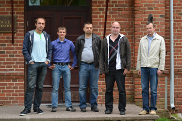 Vasakult: Kaido Külaots, Aleksandr Volodin, Ülar Lauk, Meelis Kanep, Tarvo Seeman. Fotod: AIVO RAIDMA
