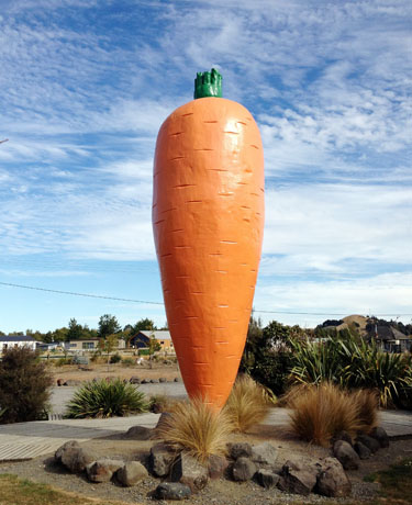 Kuulus Ohakune plastmassporgand.	    Foto: MAARJA-LIIS  KÜTT
