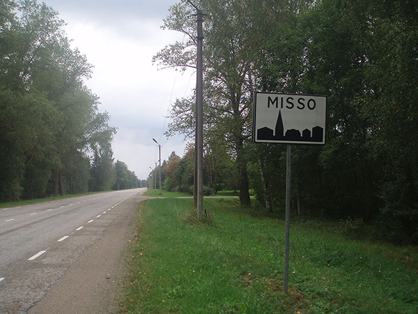 Misso valda läbiv  Riia–Pihkva maantee. Foto: ERAKOGU