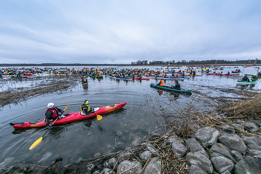 12. Võhandu maratonil startis 756 paatkonda, kellest jõudis finišisse 608. Foto: FOTOSFERA / ANDREI JAVNAŠAN