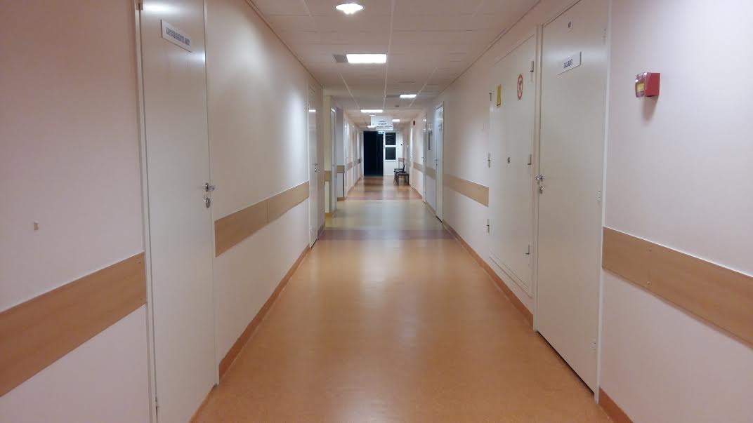 Pilt on illustratiivne FOTOL Haigla koridor
