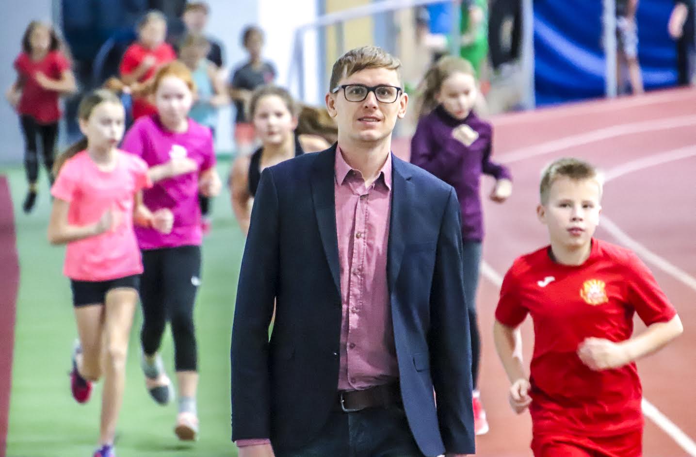 Karel Saarna alustas Võru spordikooli direktorina tööd sel kolmapäeval. Foto: AIGAR NAGEL