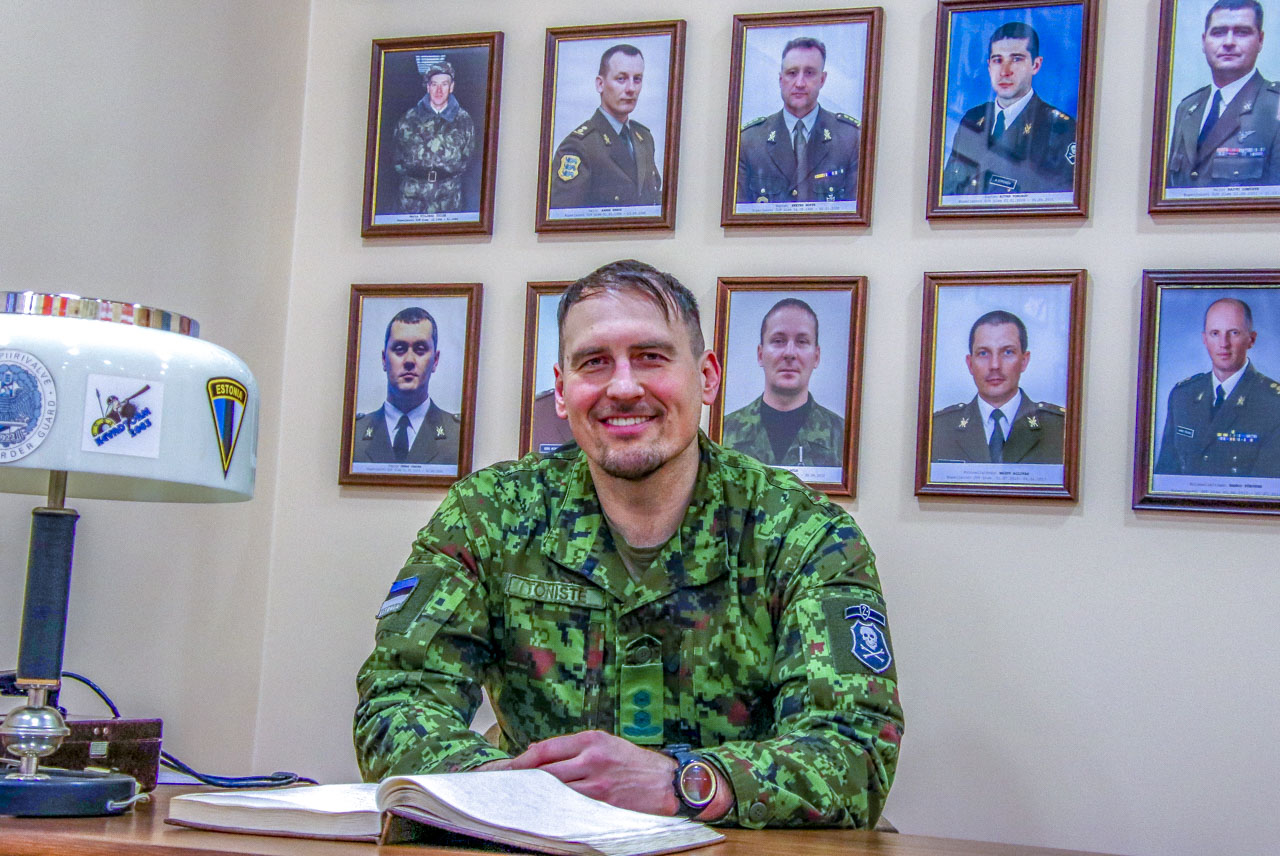 Kuperjanovi pataljoni ülem kolonelleitnant Toomas Tõniste juhib Eesti kaitseväe üht suurimat väljaõppekeskust. Foto: AIGAR NAGEL
