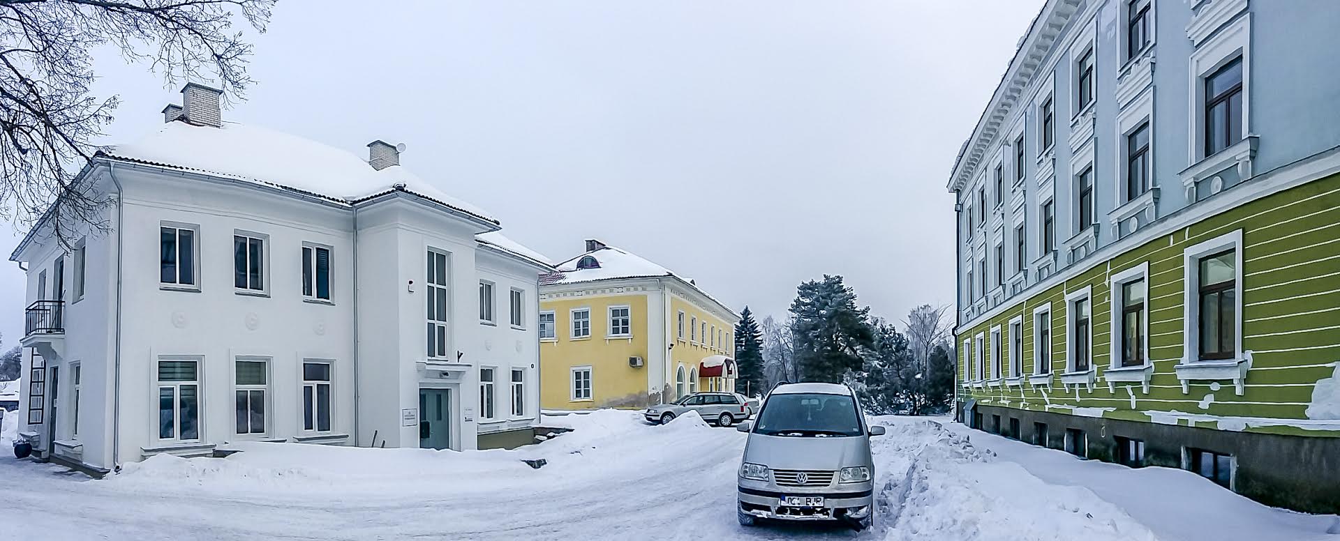 Vastseliina perearstikeskus valmis novembris ja asub hooldekodu vahetus naabruses. FOTO: Aigar Nagel