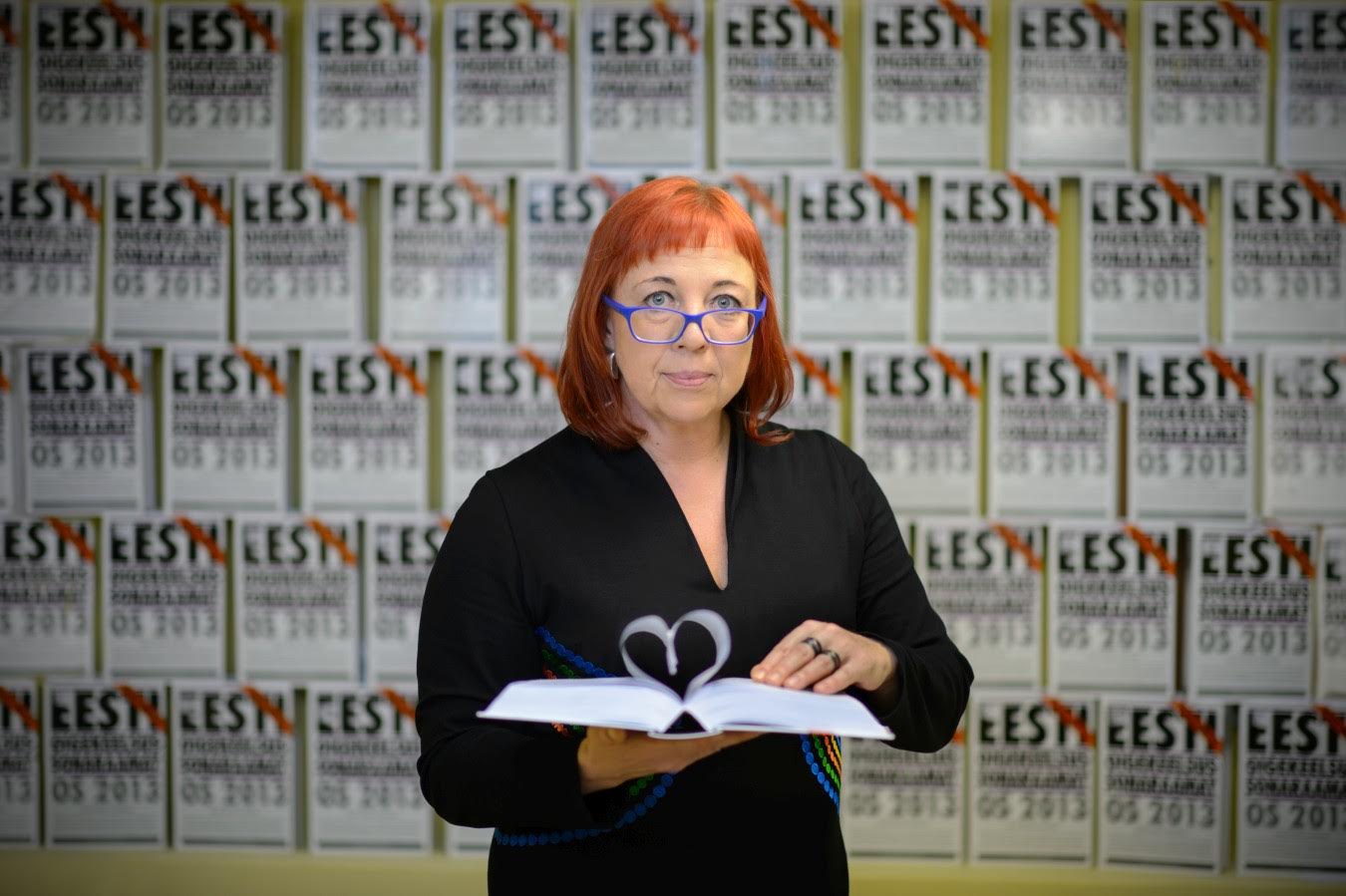 Merle Sulg on töötanud Võrumaal aastakümneid eesti keele ja kirjanduse õpetajana. Foto: VÕRU GÜMNAASIUM