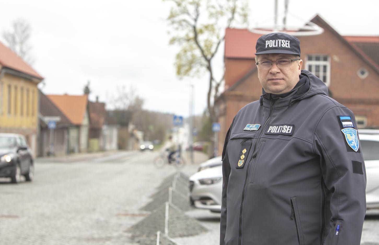 Kagu jaoskonna patrullitalituse juhi Madis Soekaruski sõnul on iga liikluses kaotatud inimelu liiga palju. Foto: AIGAR NAGEL