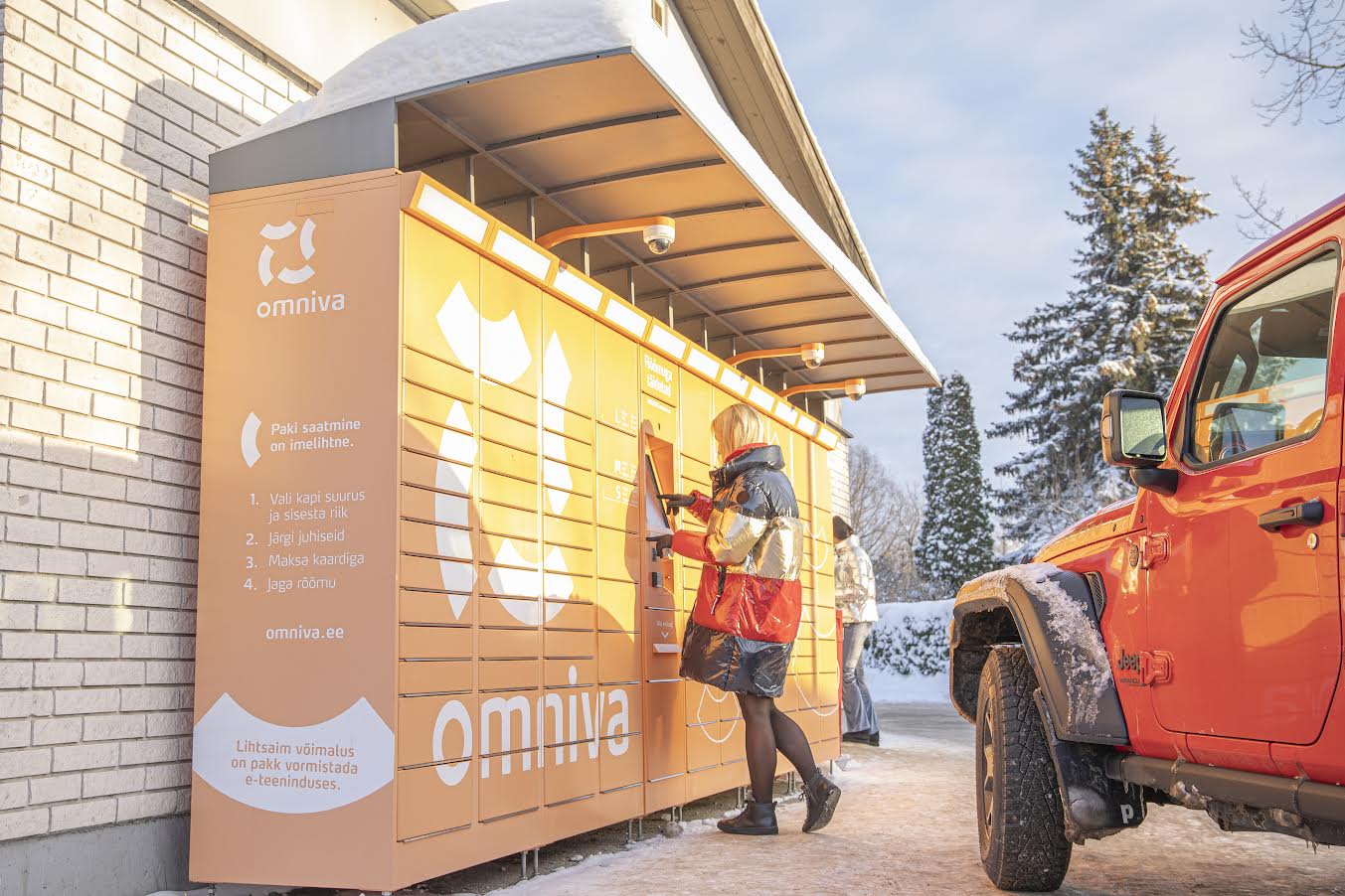 Krõbekülmade ilmadega pikalt pakiautomaadis seisev temperatuurile tundlik kaup võib saada külmakahjustuse. Foto: AIGAR NAGEL