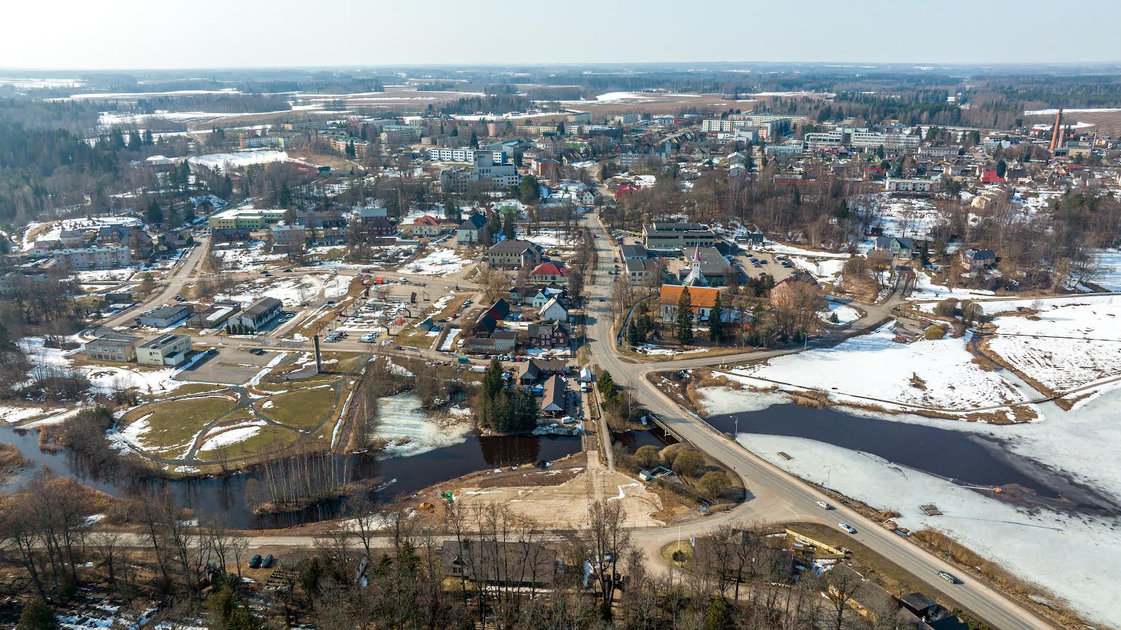 Põlvasse rajatakse Eesti esimene nutitee FOTO: Aigar Nagel