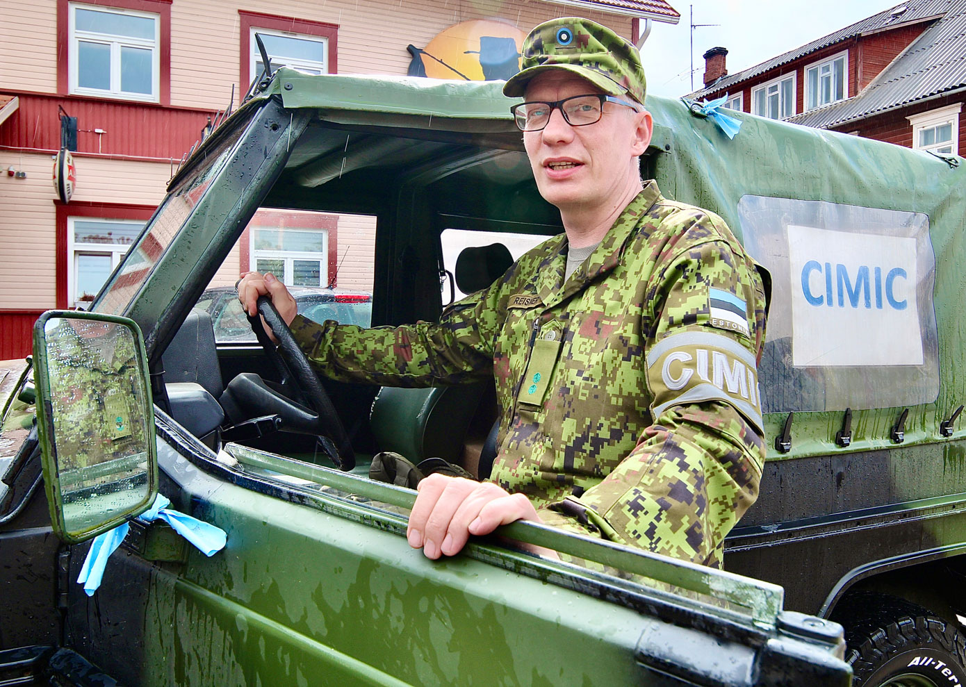 Nooremleitnant-reservist Jaanus Reisner. Foto: KALEV ANNOM