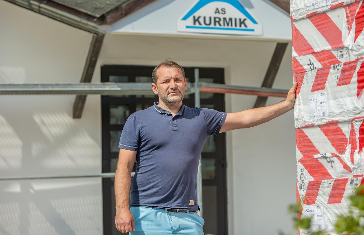 Ehitus- ja projekteerimisfirma AS Kurmik juhataja asetäitja Martti Rõõm leiab, et üürimaja ehituse ideed peaks vedama kohalik omavalitsus. Foto: AIGAR NAGEL