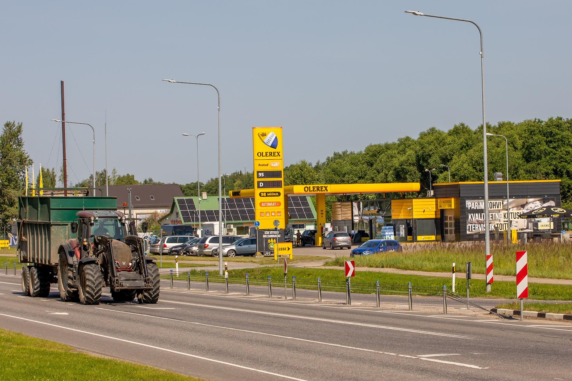 Mai kütuse müüginumbrid peegeldavad rasket olukorda majanduses FOTO: Aigar Nagel