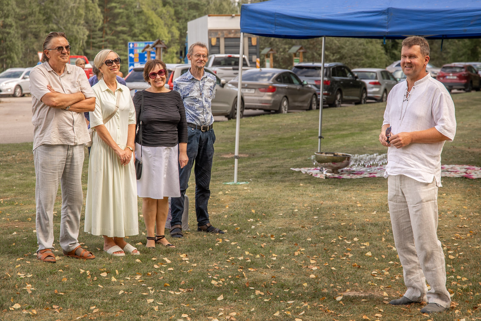 FOTOD Verijärve ääres avati Konrad Mägi maalimispaika meenutav stend FOTOD: Aigar Nagel