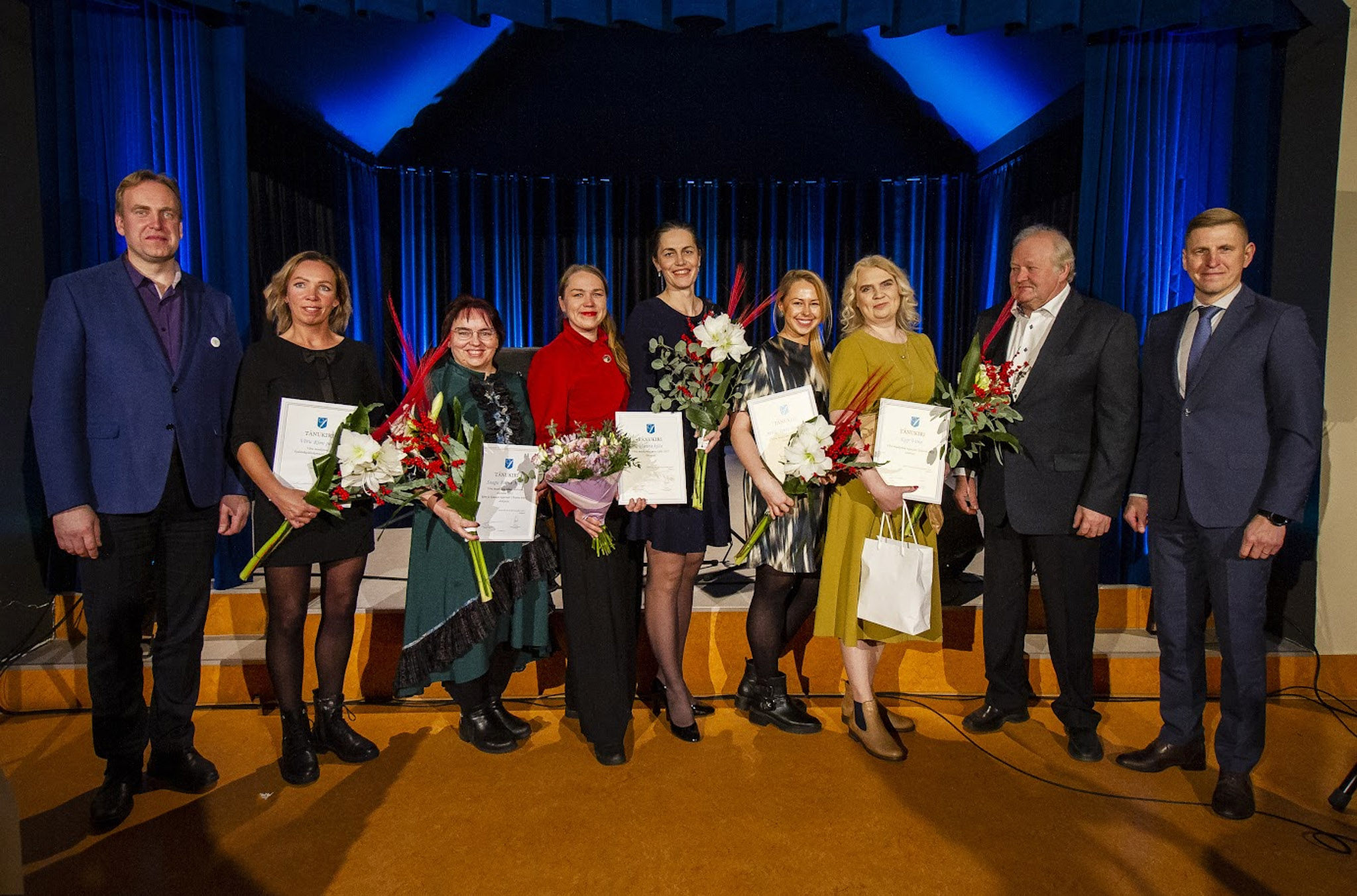 Tunnustussündmuse laureaadid. Foto: Tiina Männe