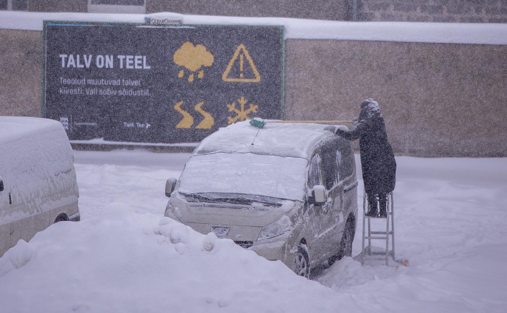 Talveilm pakub õues vaheldusrikast tegevust. FOTOD: Aigar Nagel