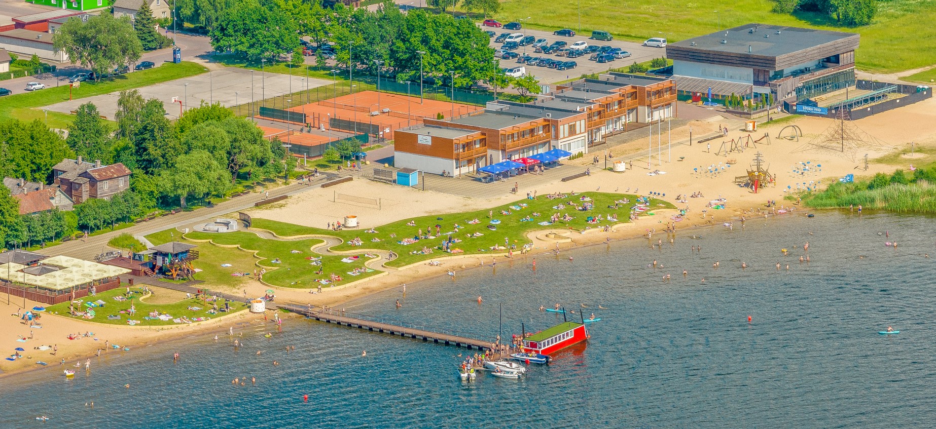 Kevadel tõusis Tamula järve veetase küll kriitilise piirini, aga hullem jäi juhtumata. Suviseid üleujutusi tekitavaid paduvihmu pole Eestis veel olnud. Foto: AIGAR NAGEL