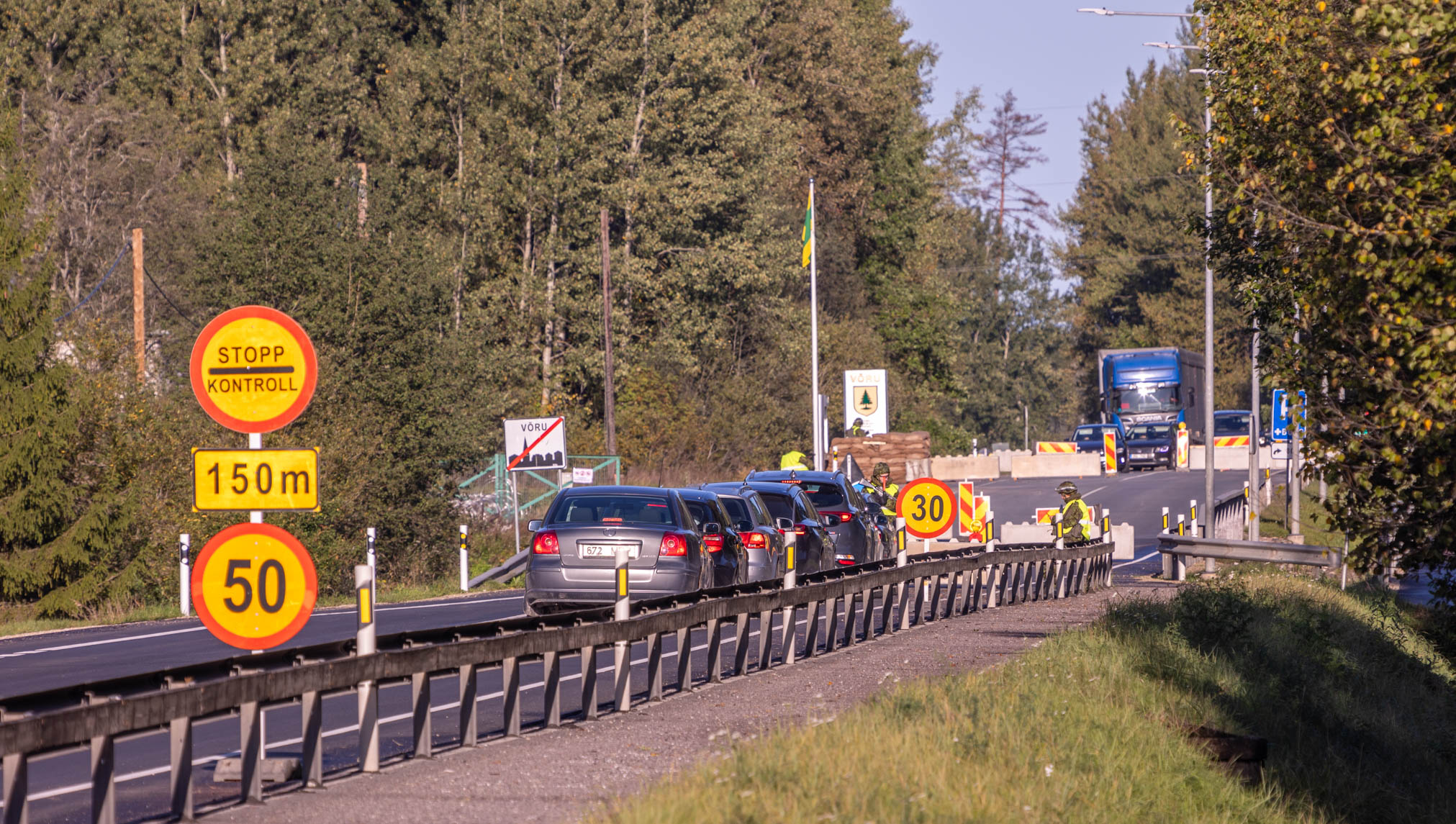 Õppus Ussisõnad jõudis Võrru FOTO: Aigar Nagel