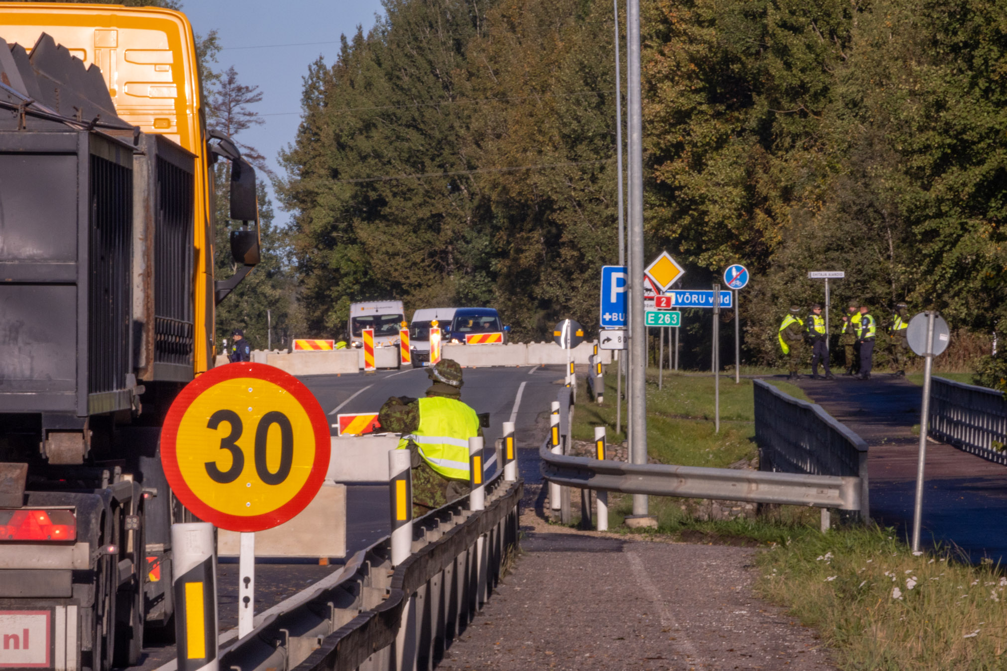 Õppus Ussisõnad jõudis Võrru FOTO: Aigar Nagel