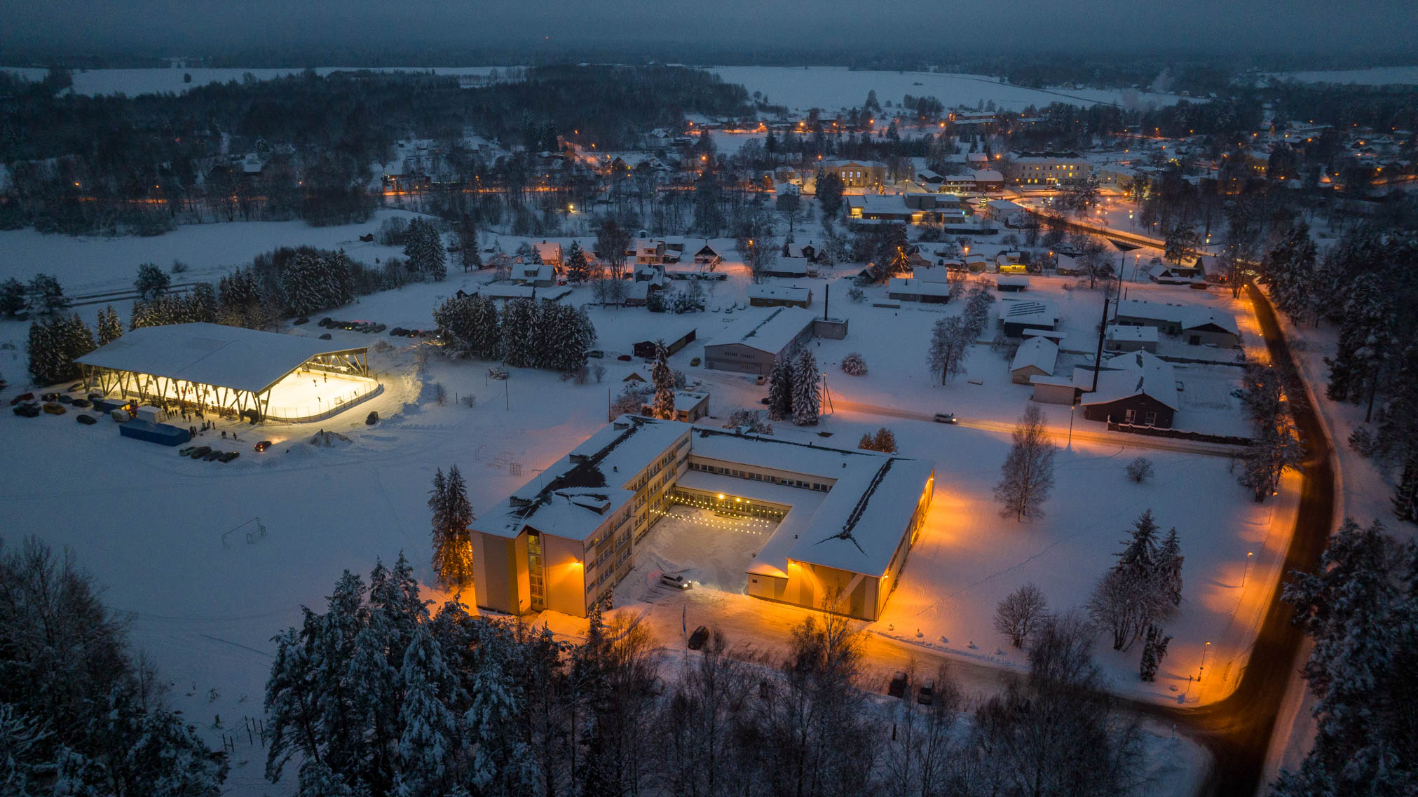 FOTOD Ehituse kallinemine kitsendas Vastseliina uisuväljaku uuendustöid FOTOD: Aigar Nagel