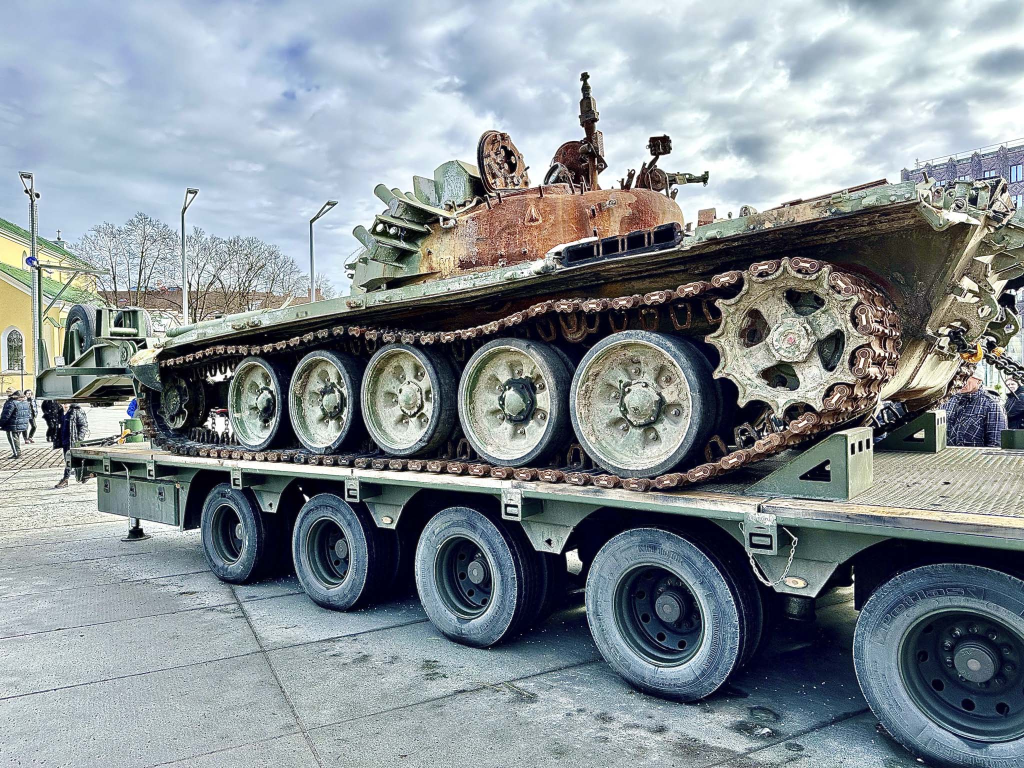 VIDEO Tank võidakse Võrru tuua 14. märtsil Fotod: KALEV ANNOM