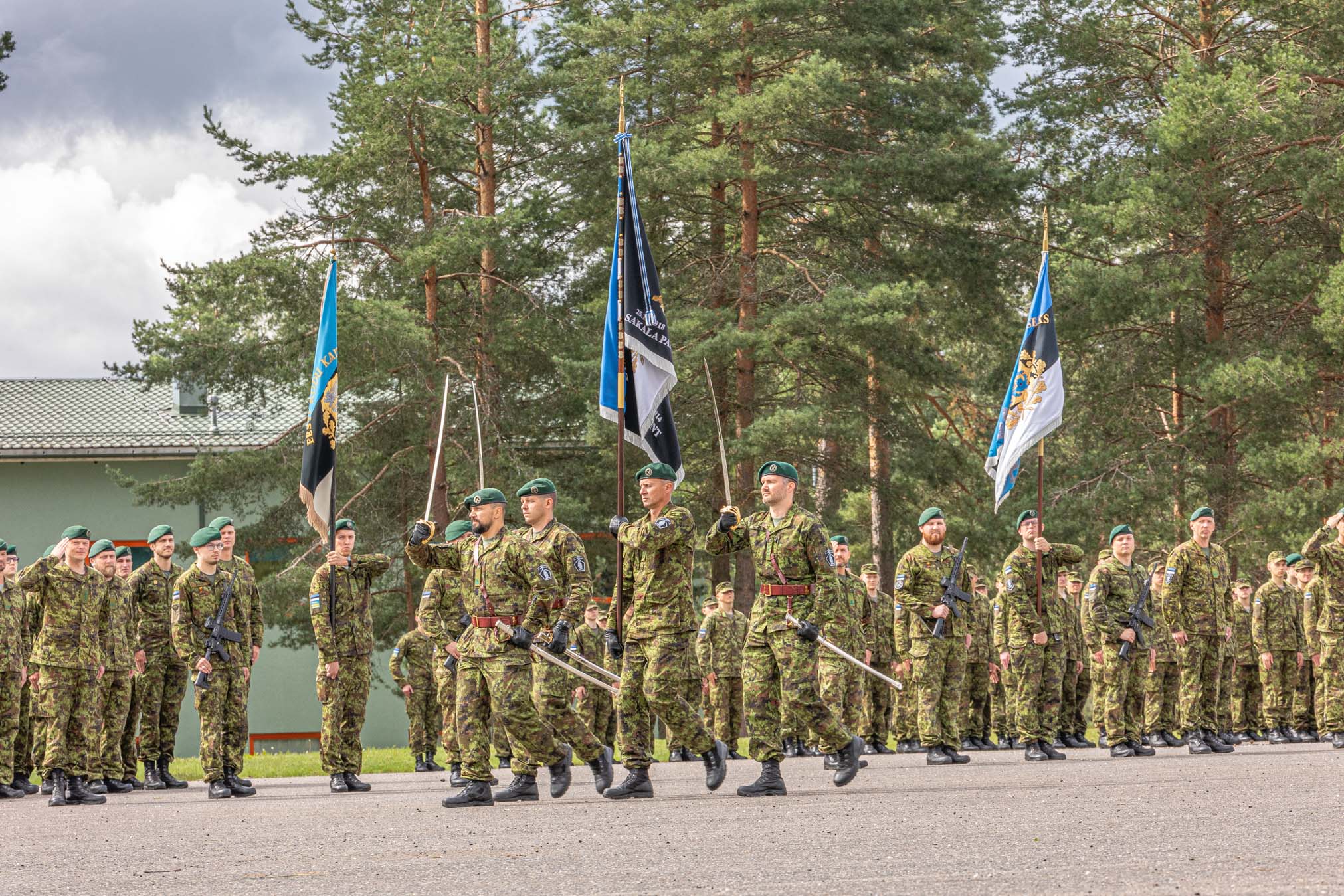 Pidulik juubelirivistus Taara linnakus 1. augusti ennelõunal kell 11. FOTOD: Aigar Nagel