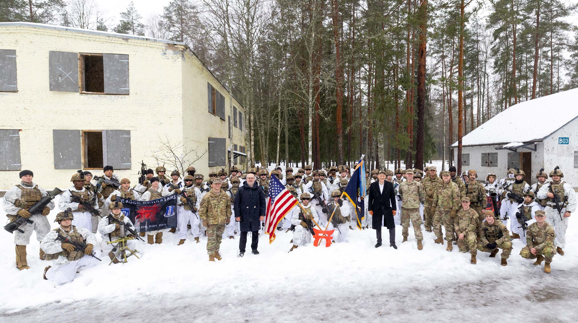 President Karis: liitlaste kohalolek annab piirkonnale kindlustunde Foto: vbl Ardi Hallismaa