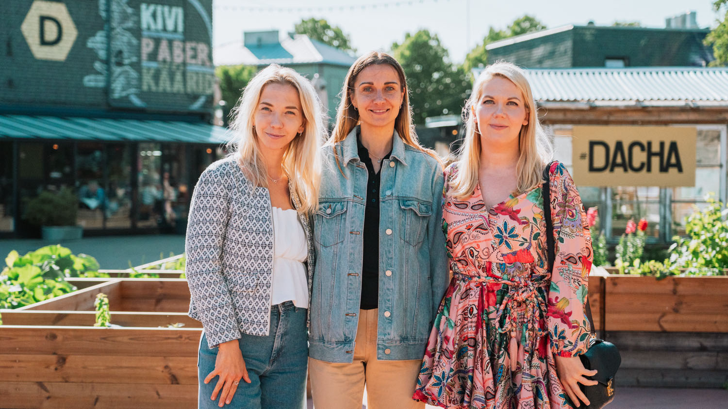 Eve Orgna, Kerda Stokas, Krista Raag. Foto: KERMO PASTARUS