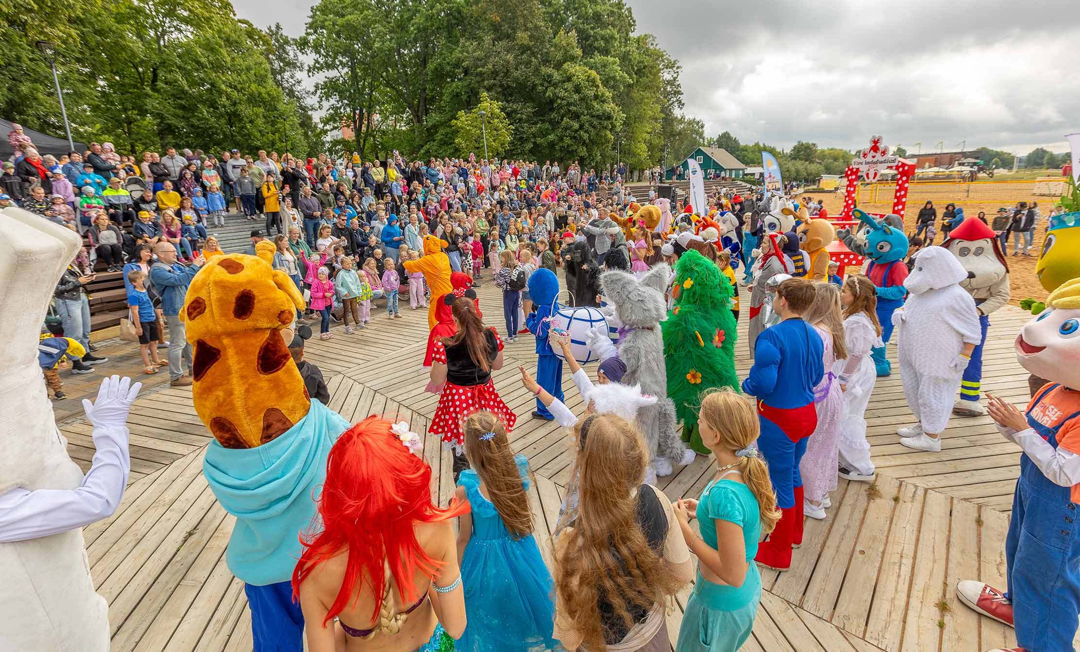 Lastefestival muudab Võru nädalavahetuseks kogupere mängumaaks FOTO: Aigar Nagel