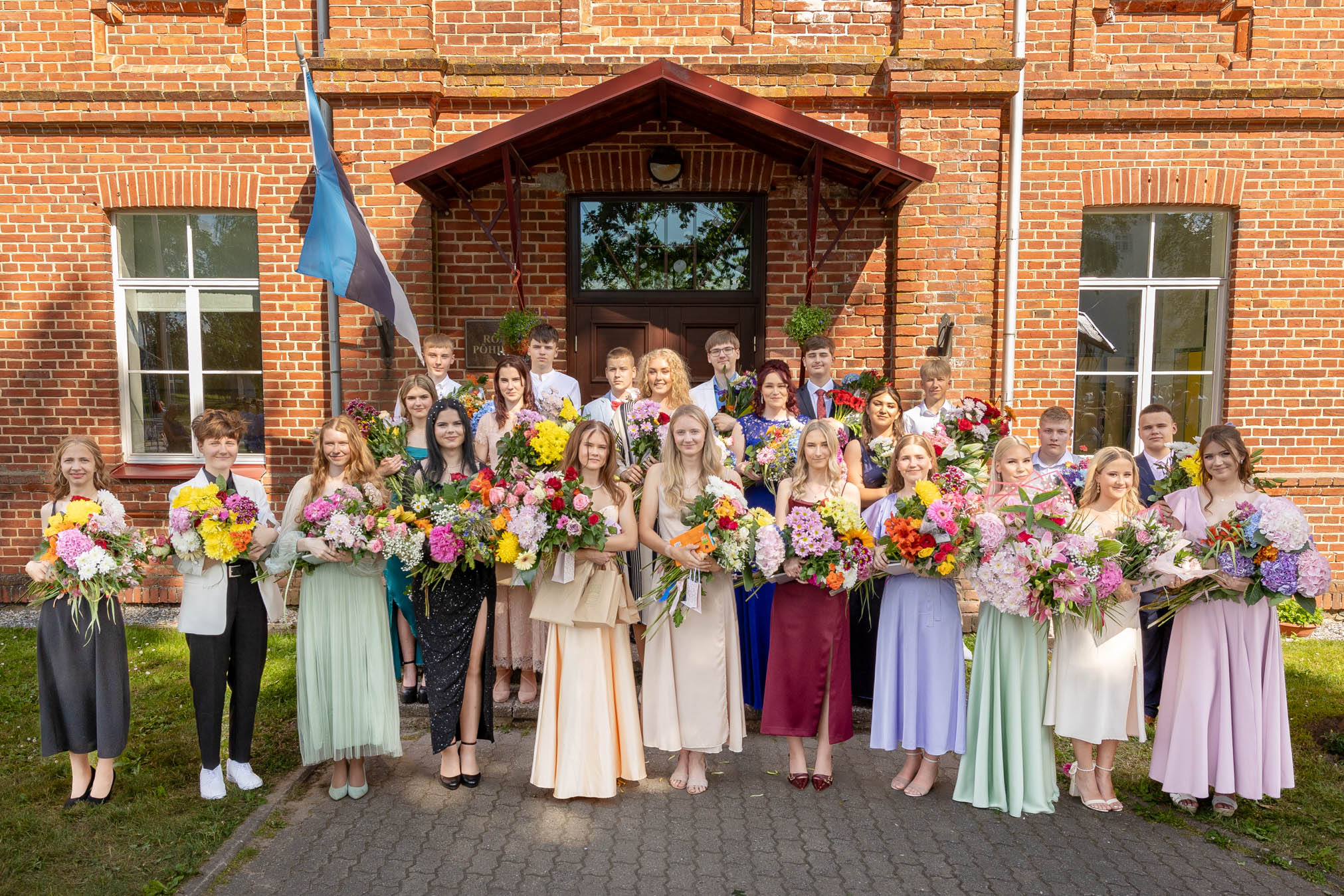 Rõuge põhikooli lõpuaktus toimus 18. juunil kell 15. FOTO: Aigar Nagel