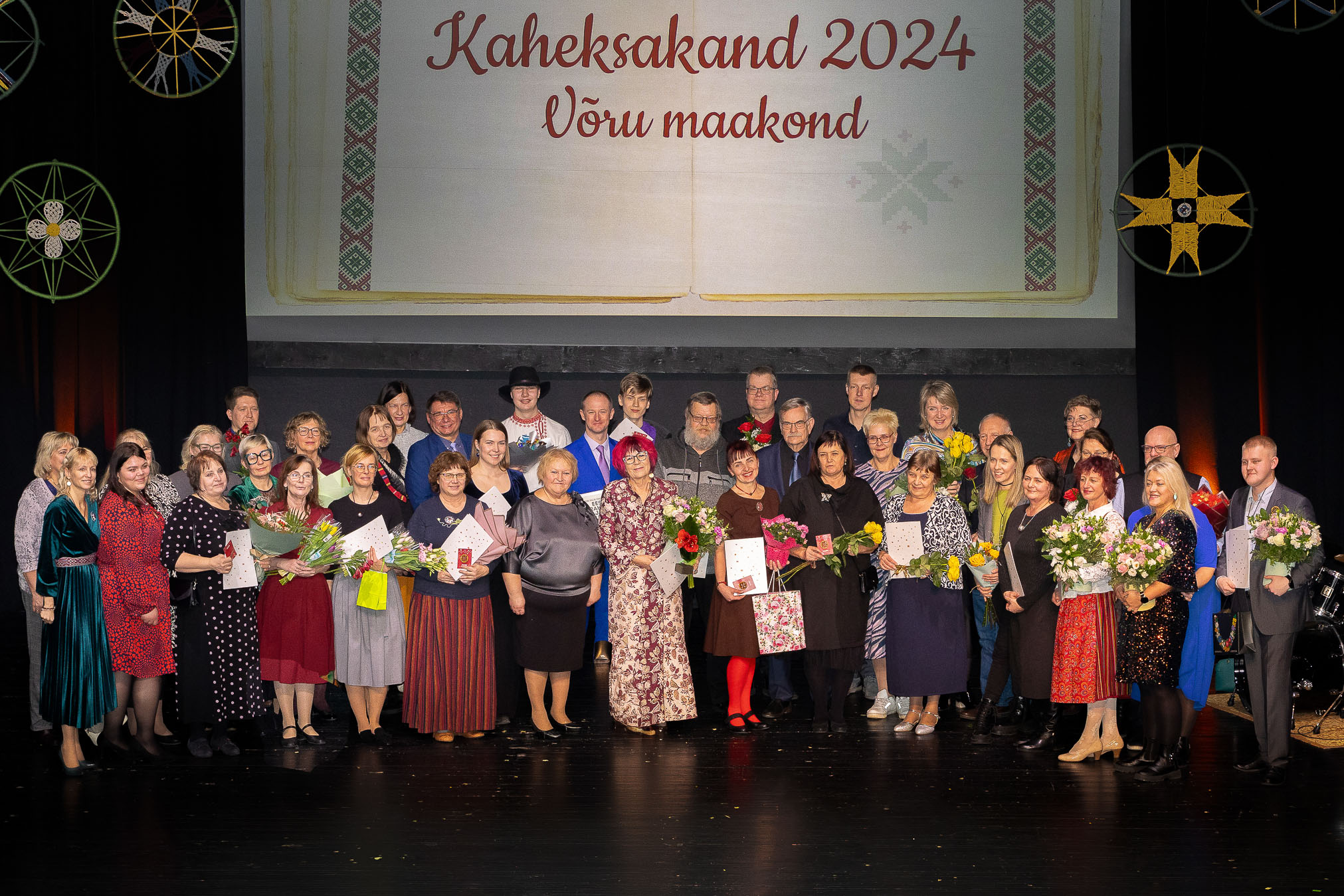 Kaheksakand 2024 laureaadid kuulutati tänavusel, kümnendat korda toimuval üritusel välja Võru Kandles. Fotod: Aigar Nagel