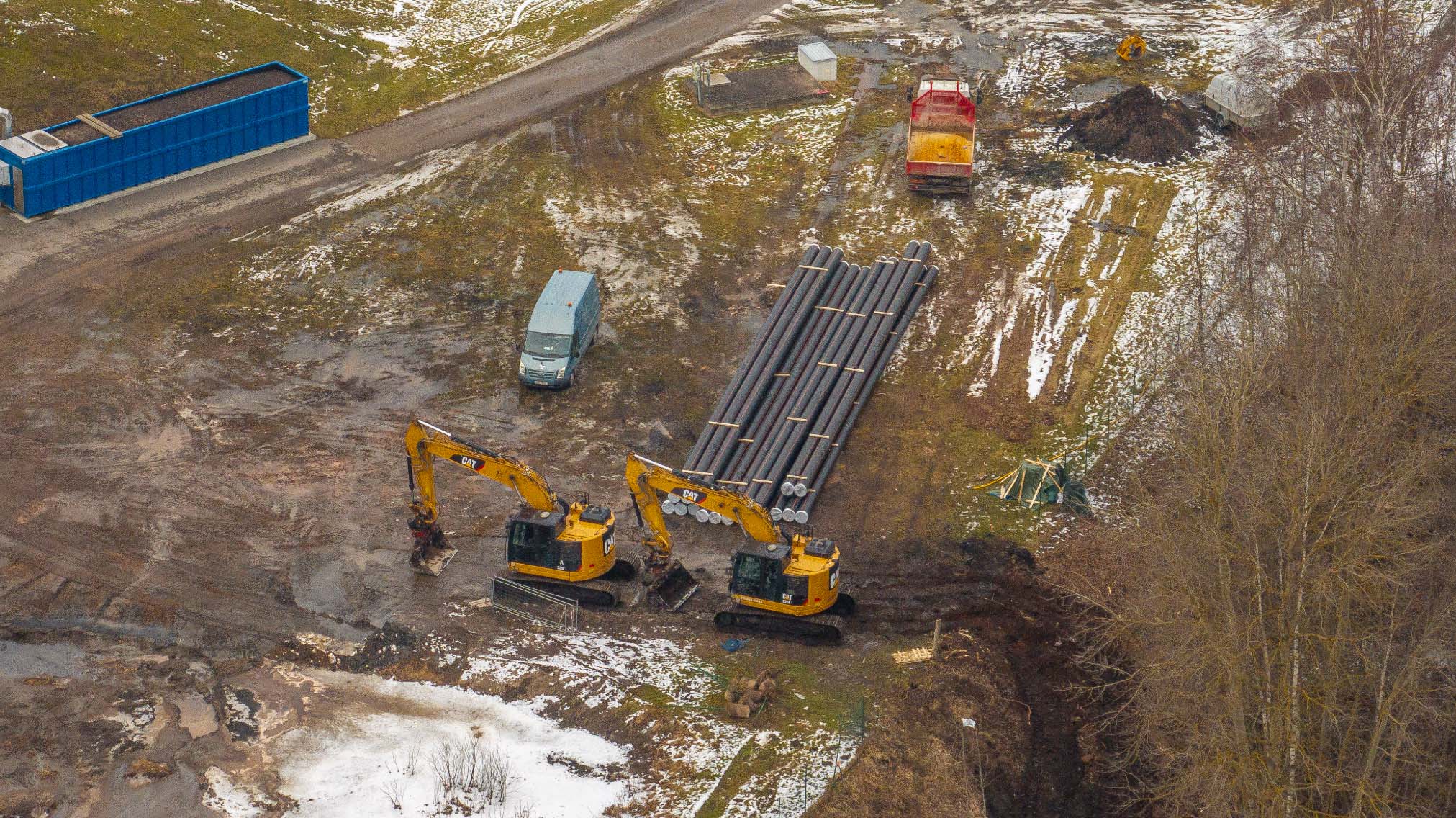 28. veebruaril jäid võrulastele silma agar koppade liikumine ning toruhunnikud. Foto: Aigar Nagel