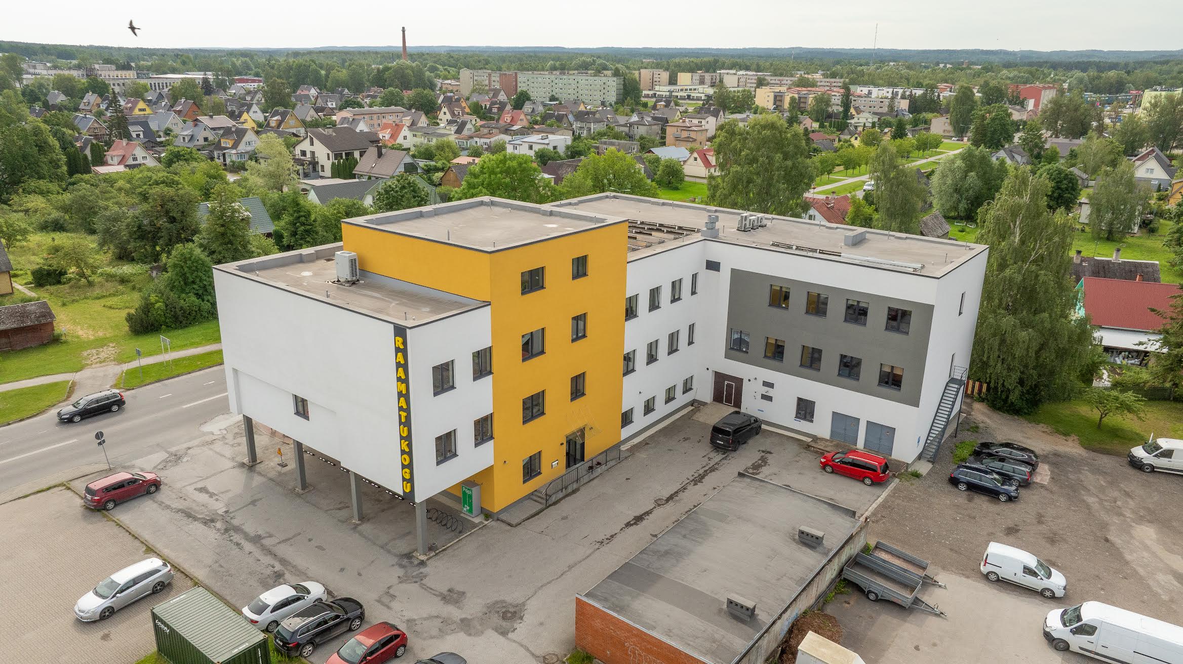 Võrumaa keskraamatukogu. Foto: Aigar Nagel