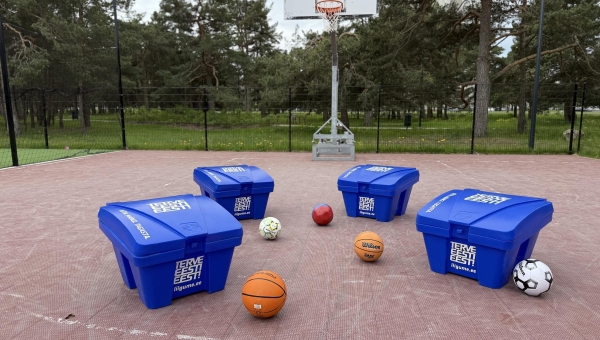 Avalikelt spordiväljakutelt leiab üle 330 pallikasti 