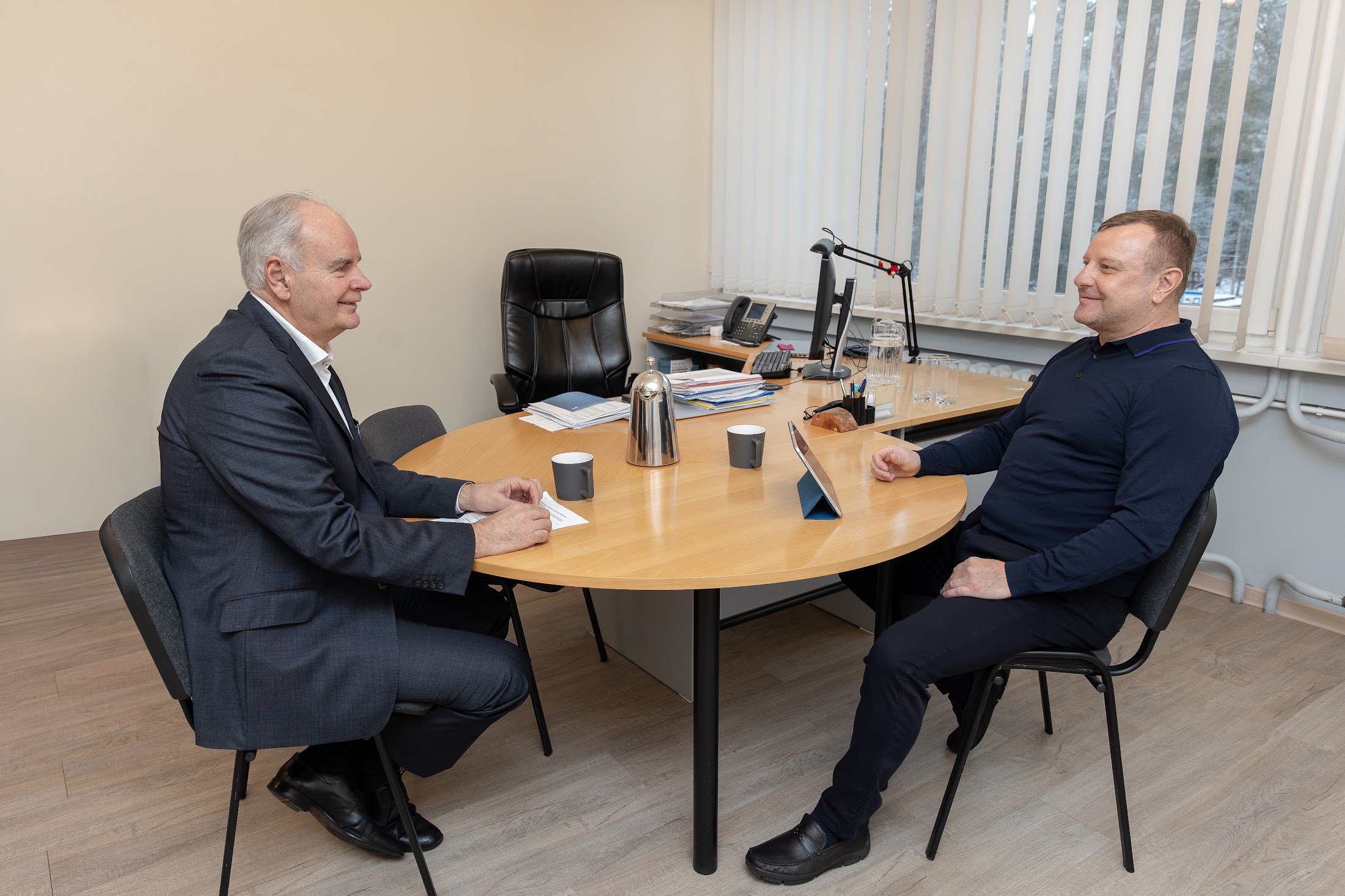 Fotol Arvi Vask ja Hasso Ploomipuu. FOTO: Aigar Nagel