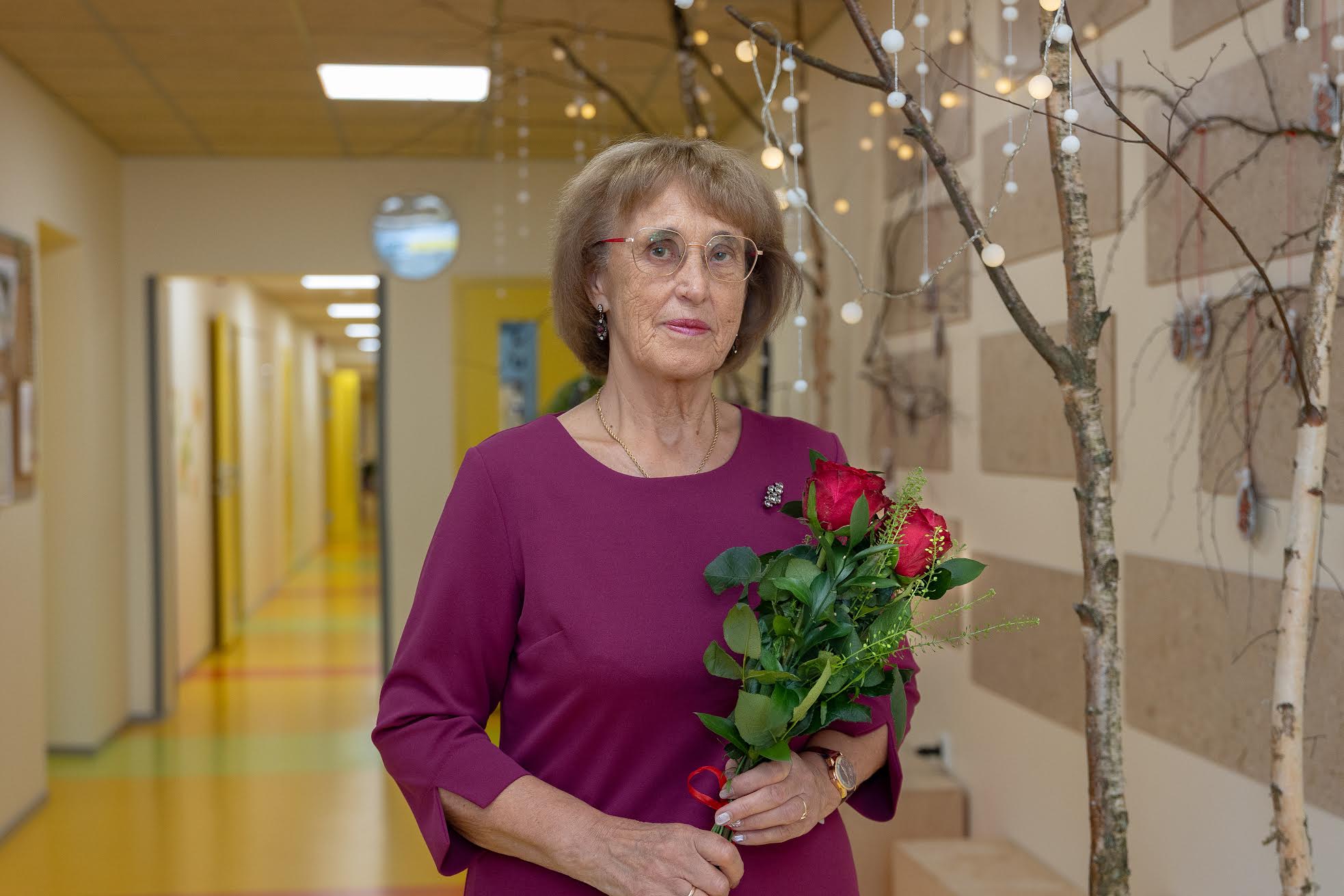 Võru muusikaõpetaja ja koorijuht Helga Ilves on armastatud oma õpilaste poolt ning sügavalt hinnatud oma ala tegijate seas. Foto: Aigar Nagel