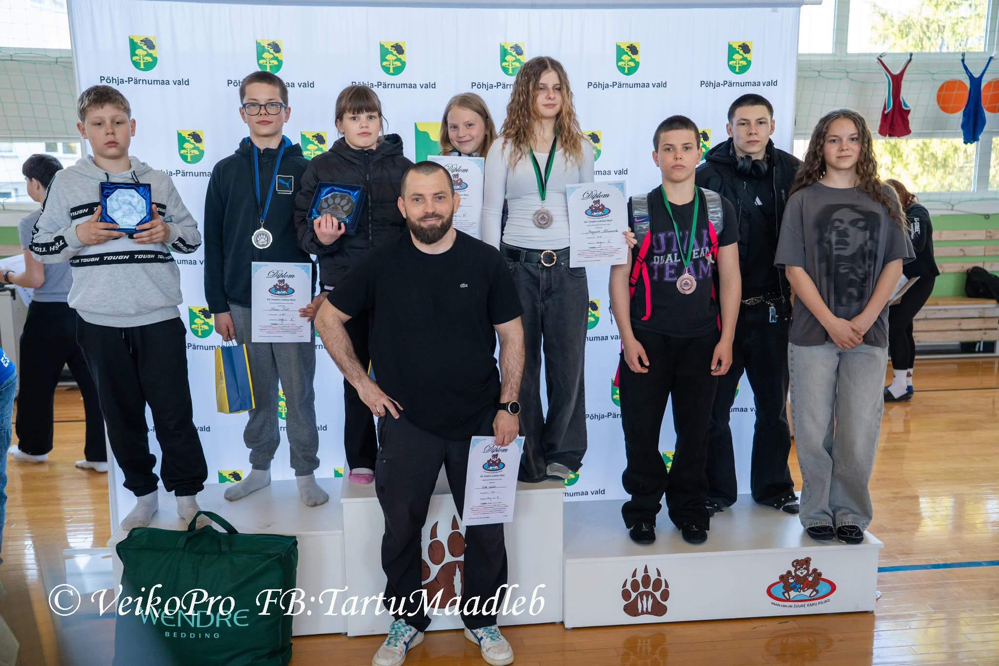 Maadlejad Võru SK / MK Pütsep. Foto: VEIKO PROOVEL