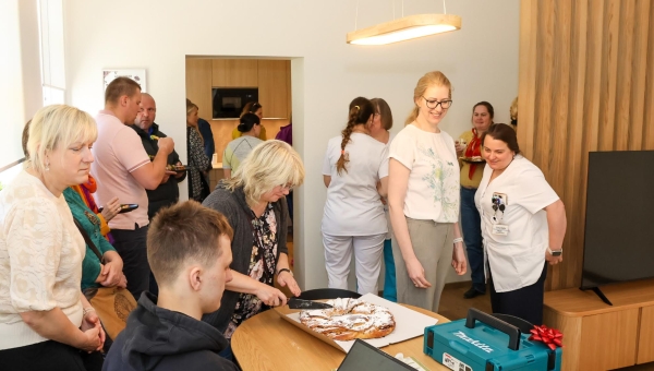 Hetk Põlva kiirabi avamissündmuselt. Foto: PÕLVA HAIGLA