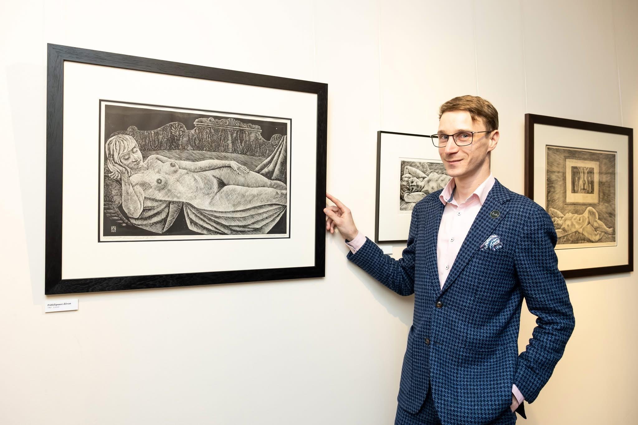 Eriti kõnetavad Lõuna-Eestis elavat kunstikogujat Marko Adamsoni 1960. aastate teosed. Foto: ERAKOGU