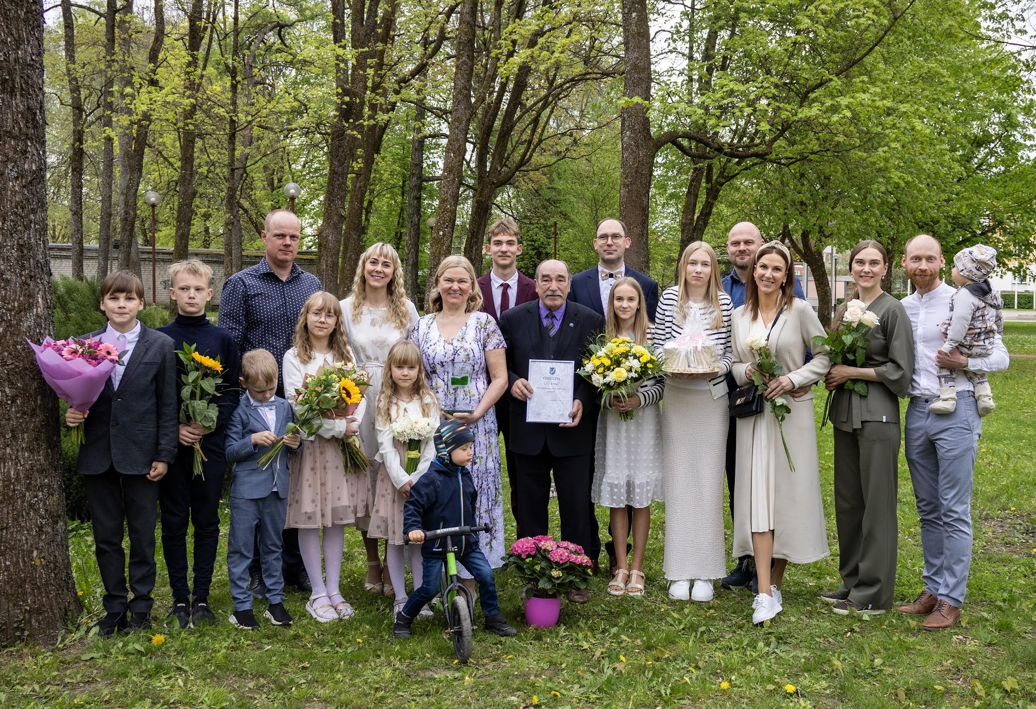 Võru maakonna aasta ema on Ülle Ermel. FOTO: Tiina Männe