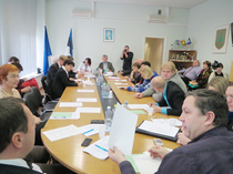 Võru linnavolikogu 11. novembri istung, kus toimusid väidetavad õigusrikkumised. Foto: IRJA TÄHISMAA