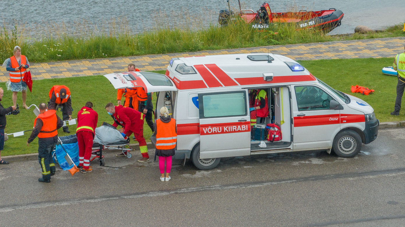 Tamula järvel leiti lahendus mitme kannatanuga veeõnnetusele FOTO: Aigar Nagel